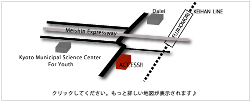 アクセスパソコンスクールの地図