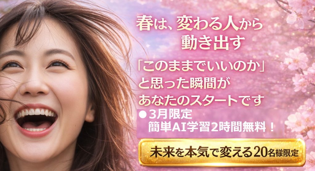 3月キャンペーン