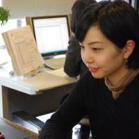 お父さんと一緒の教室だよ